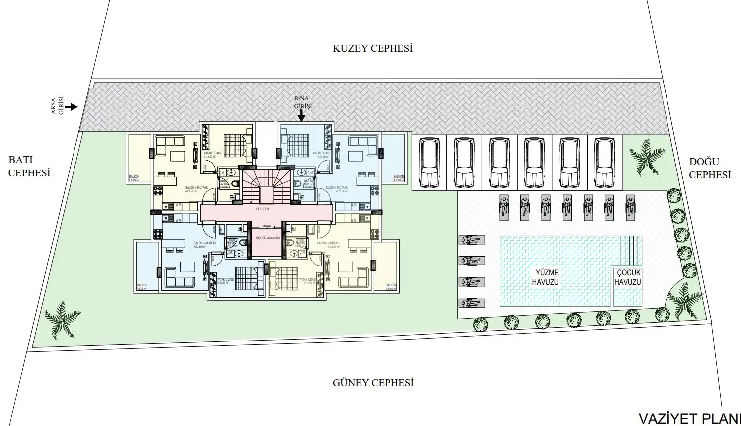 Квартира 64м² в Турции, Авсаллар. Стоимостью 108500€ аренда фото-26