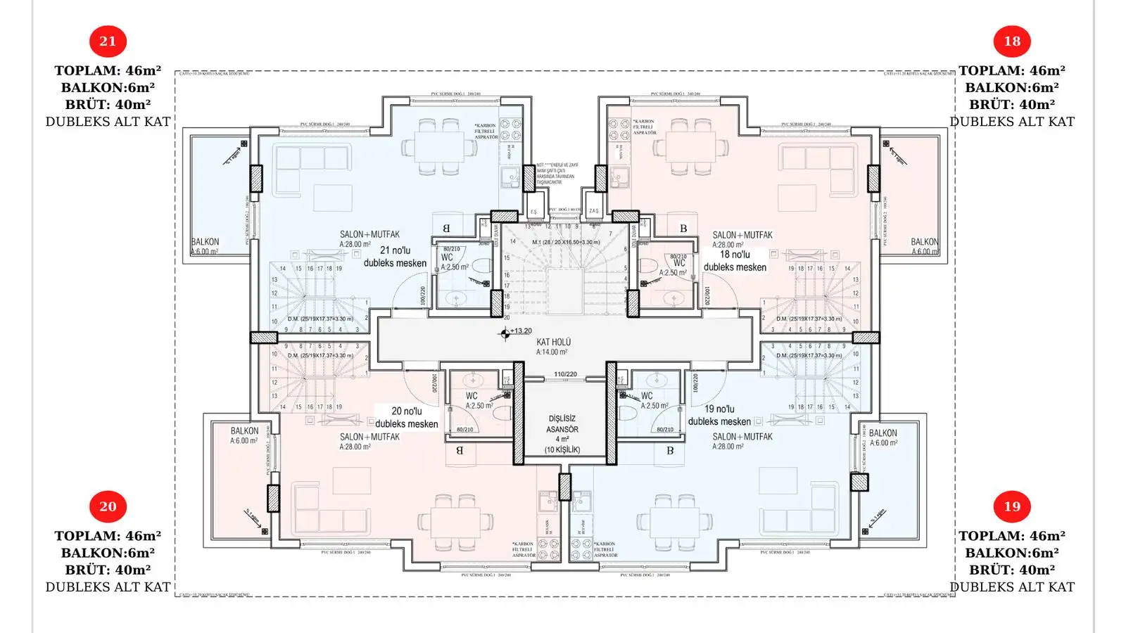 Квартира 64м² в Турции, Авсаллар. Стоимостью 108500€ аренда фото-28