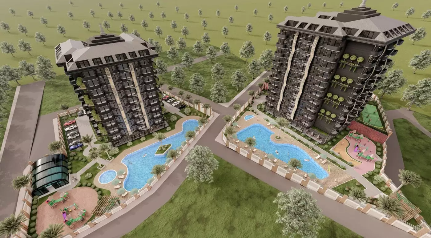 Квартира 58м² в Турции, Авсаллар. Стоимостью 99500€ аренда фото-1