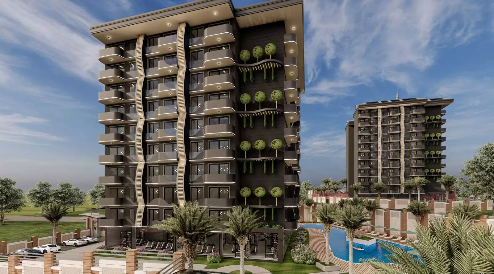 Квартира 58м² в Турции, Авсаллар. Стоимостью 99500€ аренда фото-2