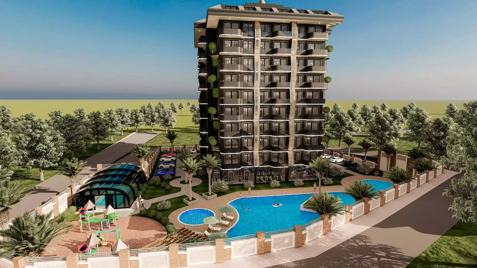 Квартира 58м² в Турции, Авсаллар. Стоимостью 99500€ аренда фото-3