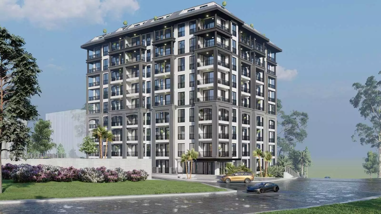 Квартира 46м² в Турции, Авсаллар. Стоимостью 120000€ аренда фото-3