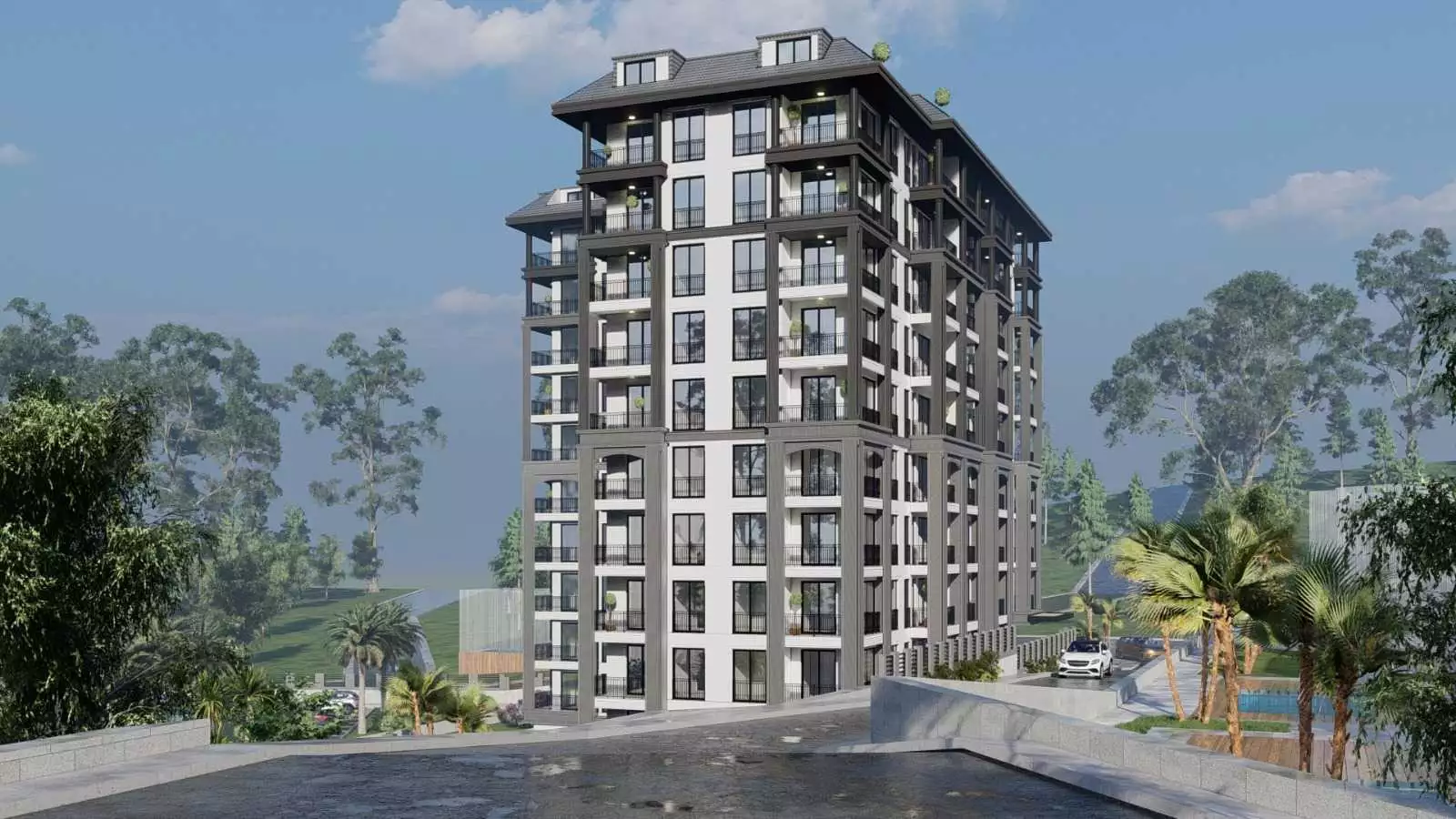 Квартира 46м² в Турции, Авсаллар. Стоимостью 120000€ аренда фото-4