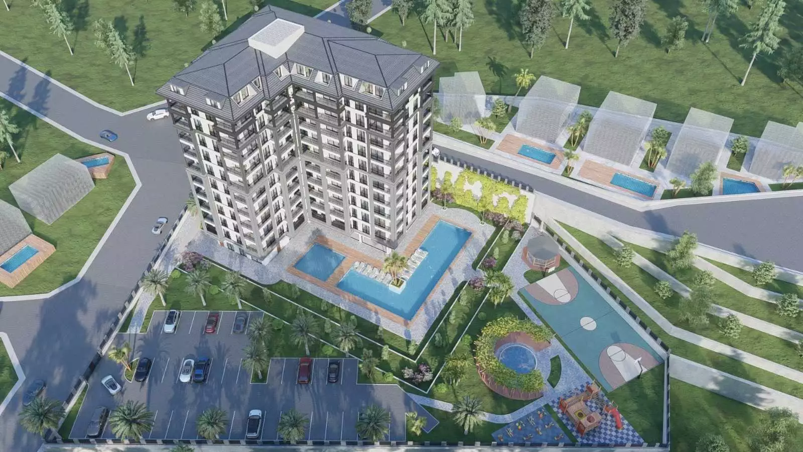 Квартира 46м² в Турции, Авсаллар. Стоимостью 120000€ аренда фото-8