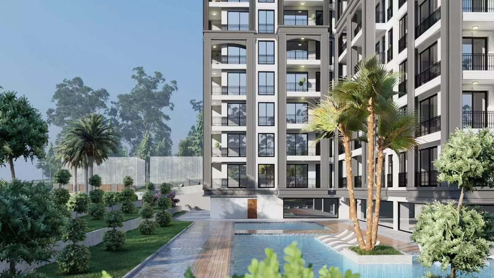 Квартира 46м² в Турции, Авсаллар. Стоимостью 120000€ аренда фото-11