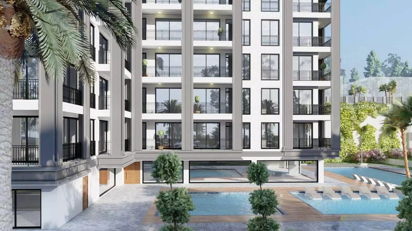 Квартира 46м² в Турции, Авсаллар. Стоимостью 120000€ аренда фото-12