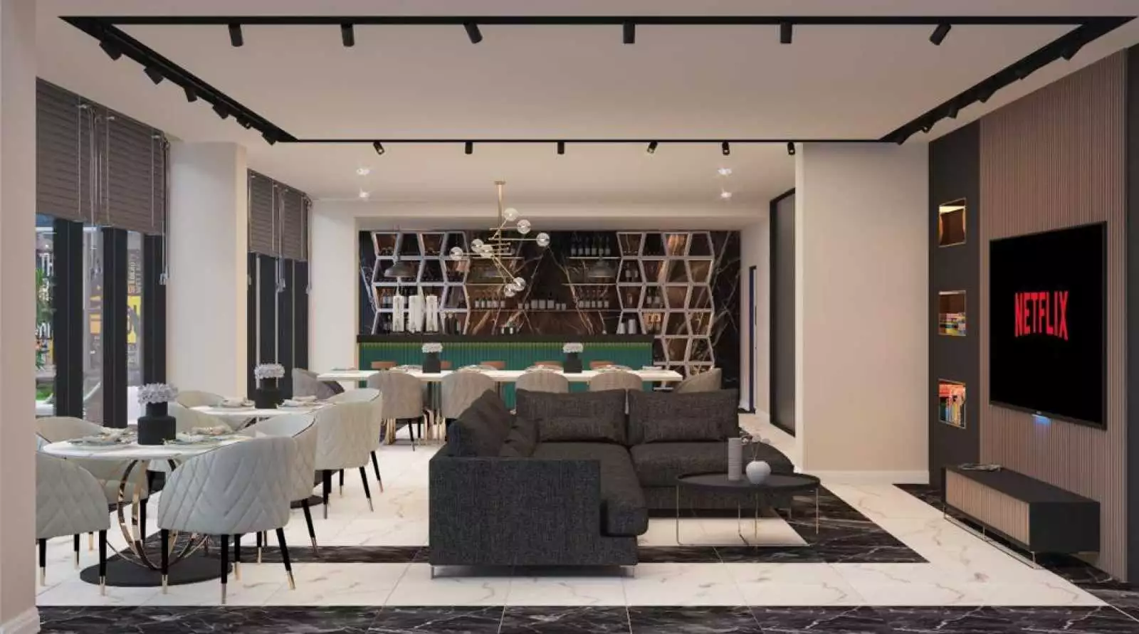 Квартира 46м² в Турции, Авсаллар. Стоимостью 120000€ аренда фото-17