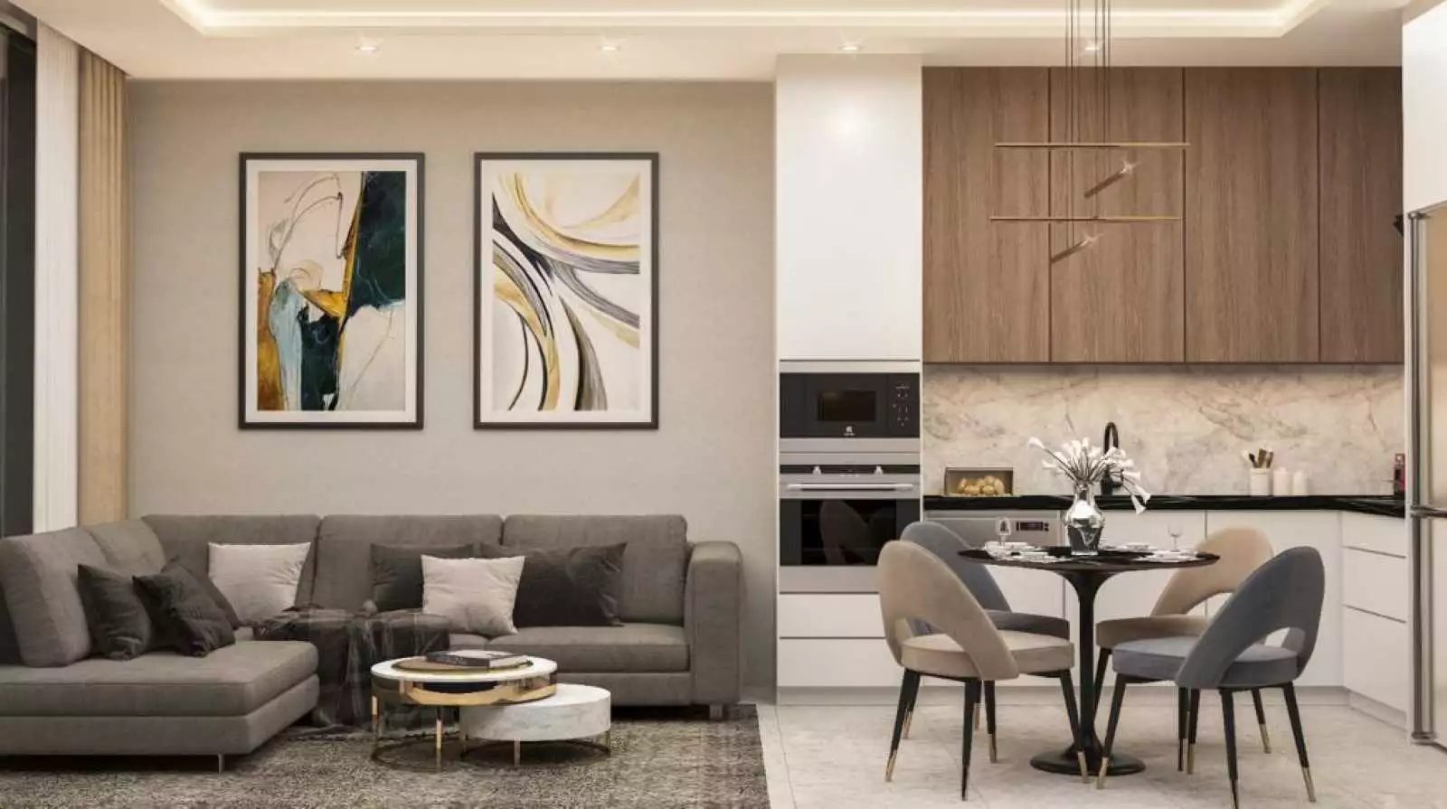 Квартира 46м² в Турции, Авсаллар. Стоимостью 120000€ аренда фото-27