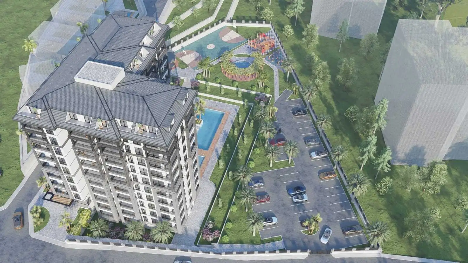 Квартира 46м² в Турции, Авсаллар. Стоимостью 120000€ аренда фото-30