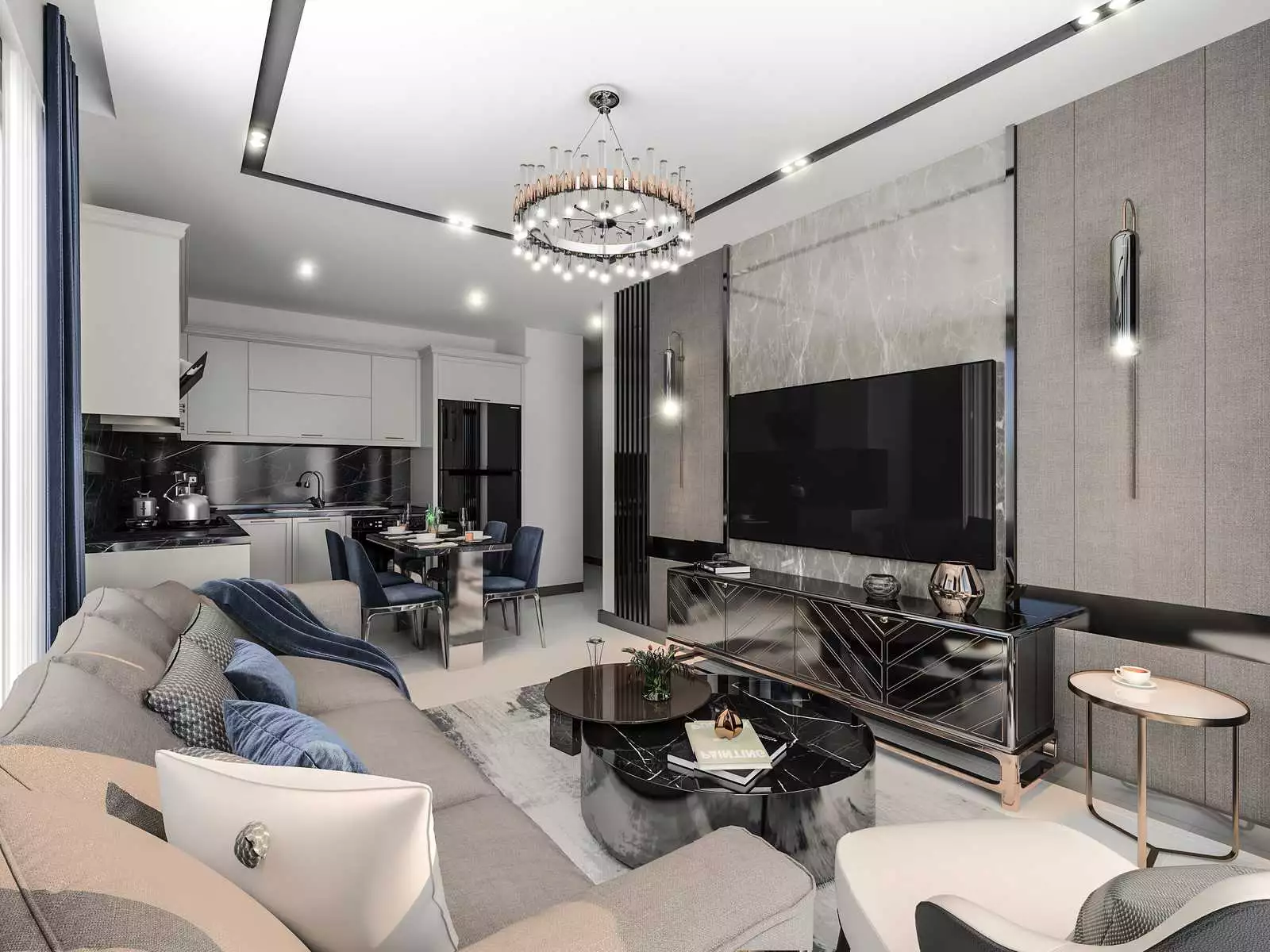 Квартира 55м² в Турции, Конаклы. Стоимостью 99000€ аренда фото-15