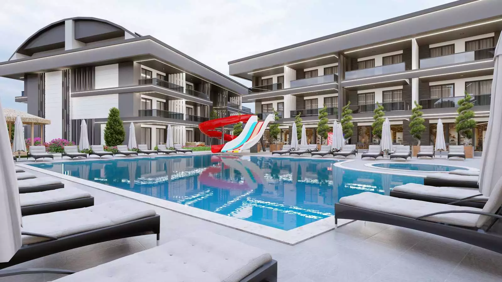 Пентхаус 85м² в Турции, Авсаллар. Стоимостью 180000€ аренда фото-8