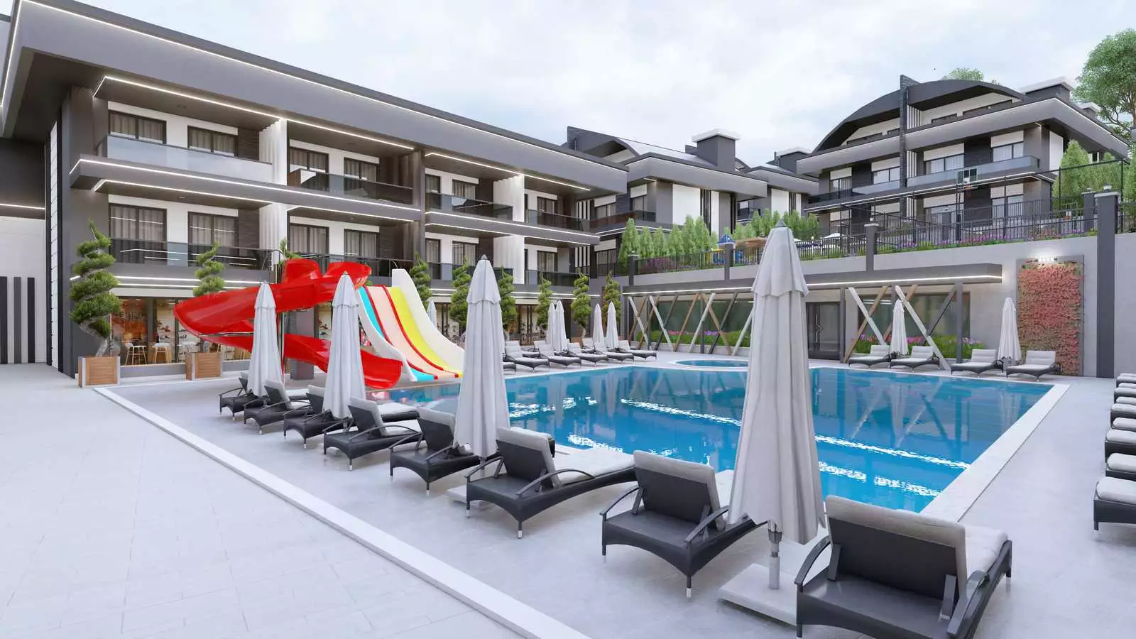 Пентхаус 85м² в Турции, Авсаллар. Стоимостью 180000€ аренда фото-9