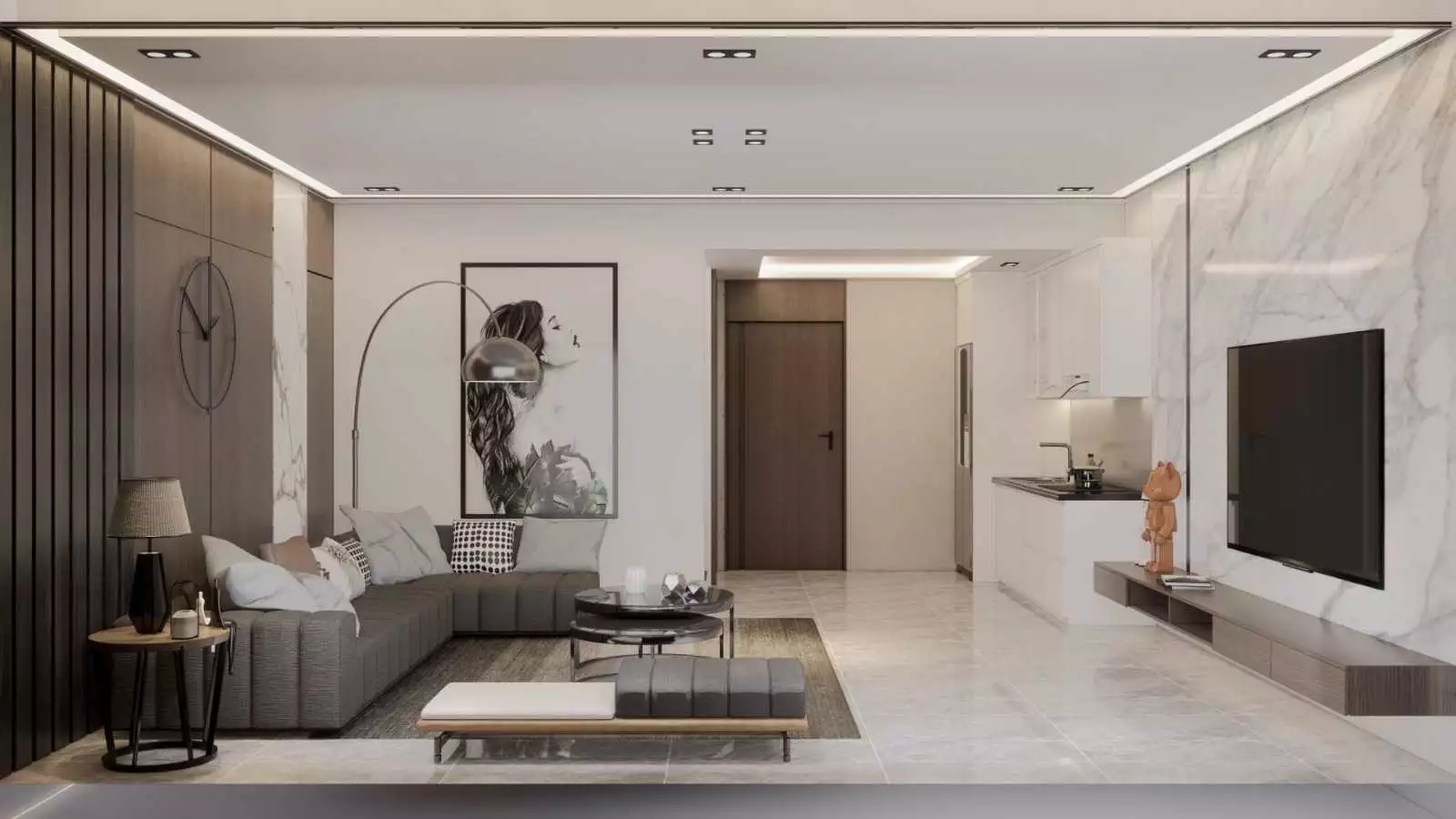 Пентхаус 85м² в Турции, Авсаллар. Стоимостью 180000€ аренда фото-20