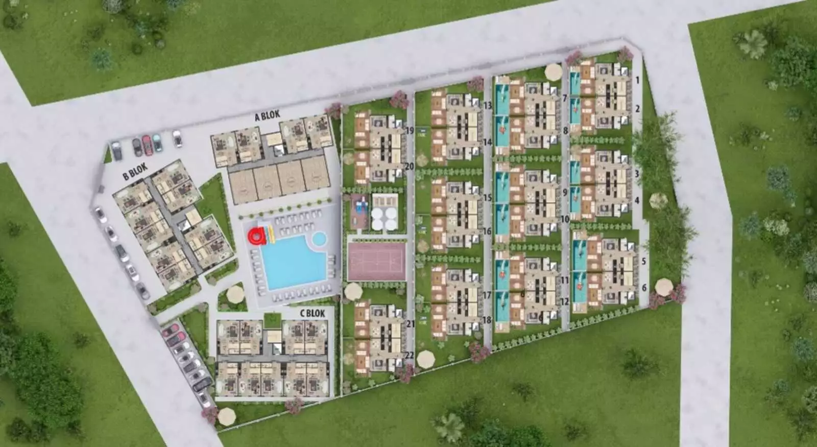 Пентхаус 85м² в Турции, Авсаллар. Стоимостью 180000€ аренда фото-31