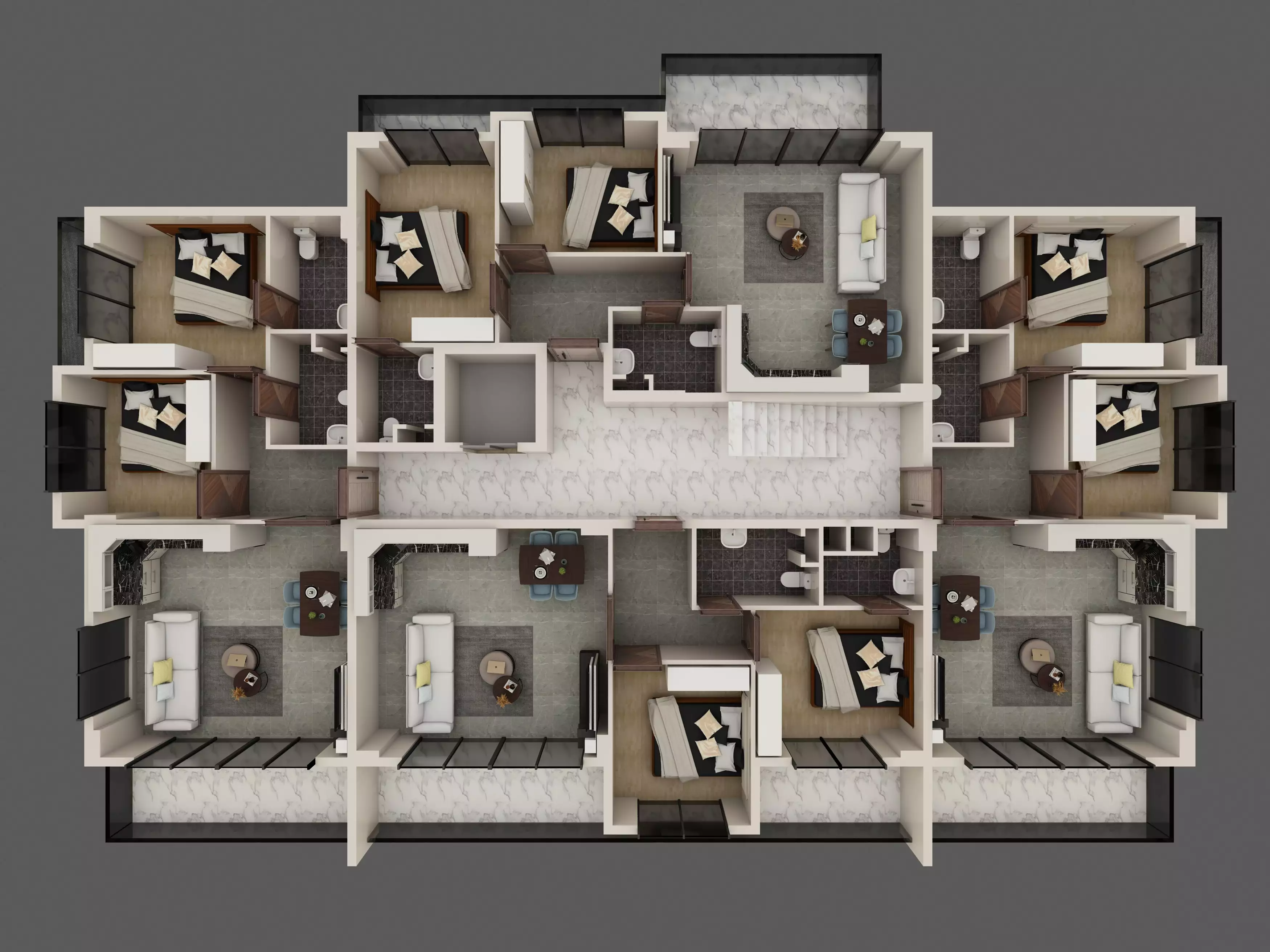 Квартира 109м² в Турции, Аланья. Стоимостью 320000€ аренда фото-11