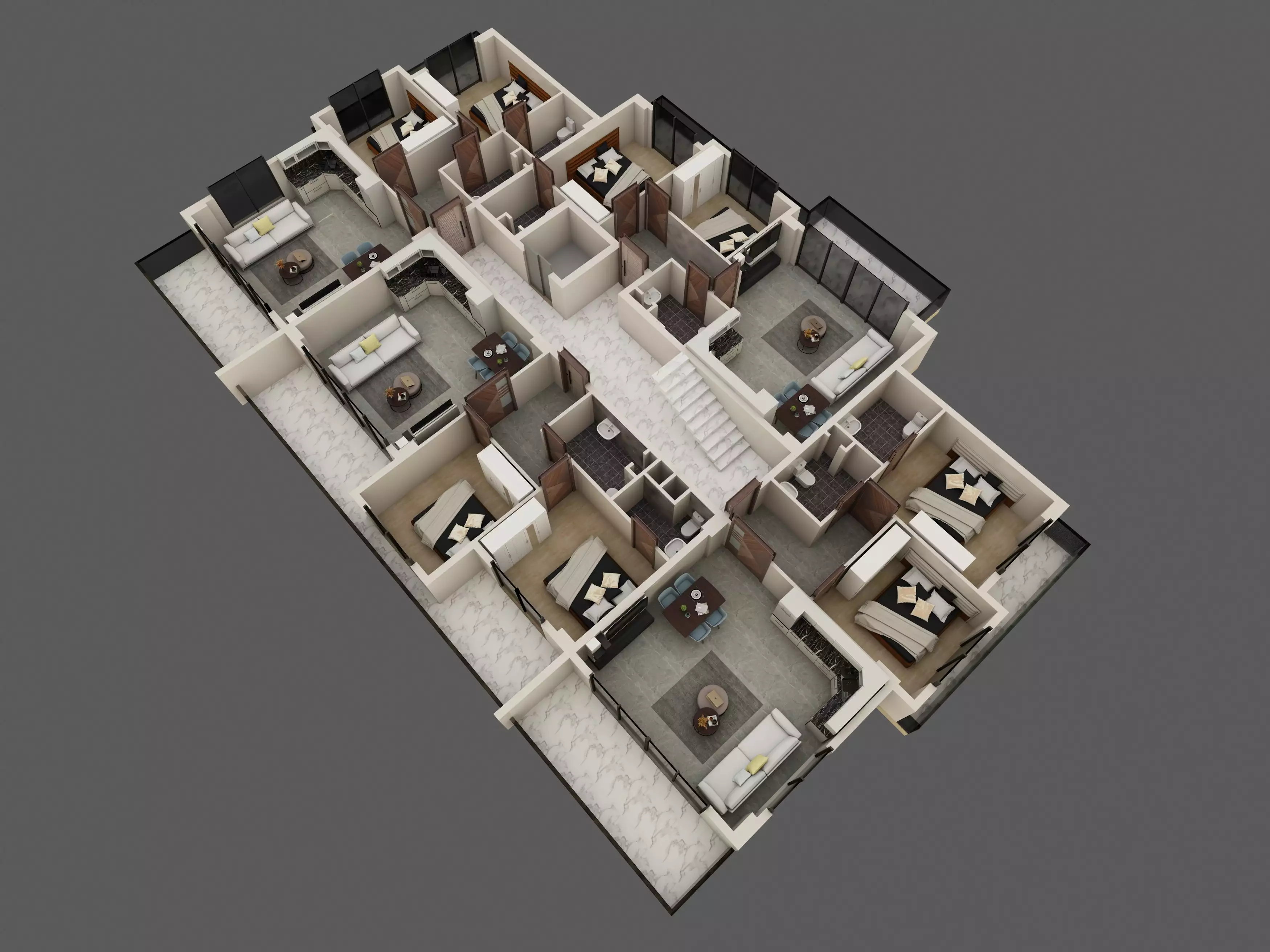 Квартира 109м² в Турции, Аланья. Стоимостью 320000€ аренда фото-13