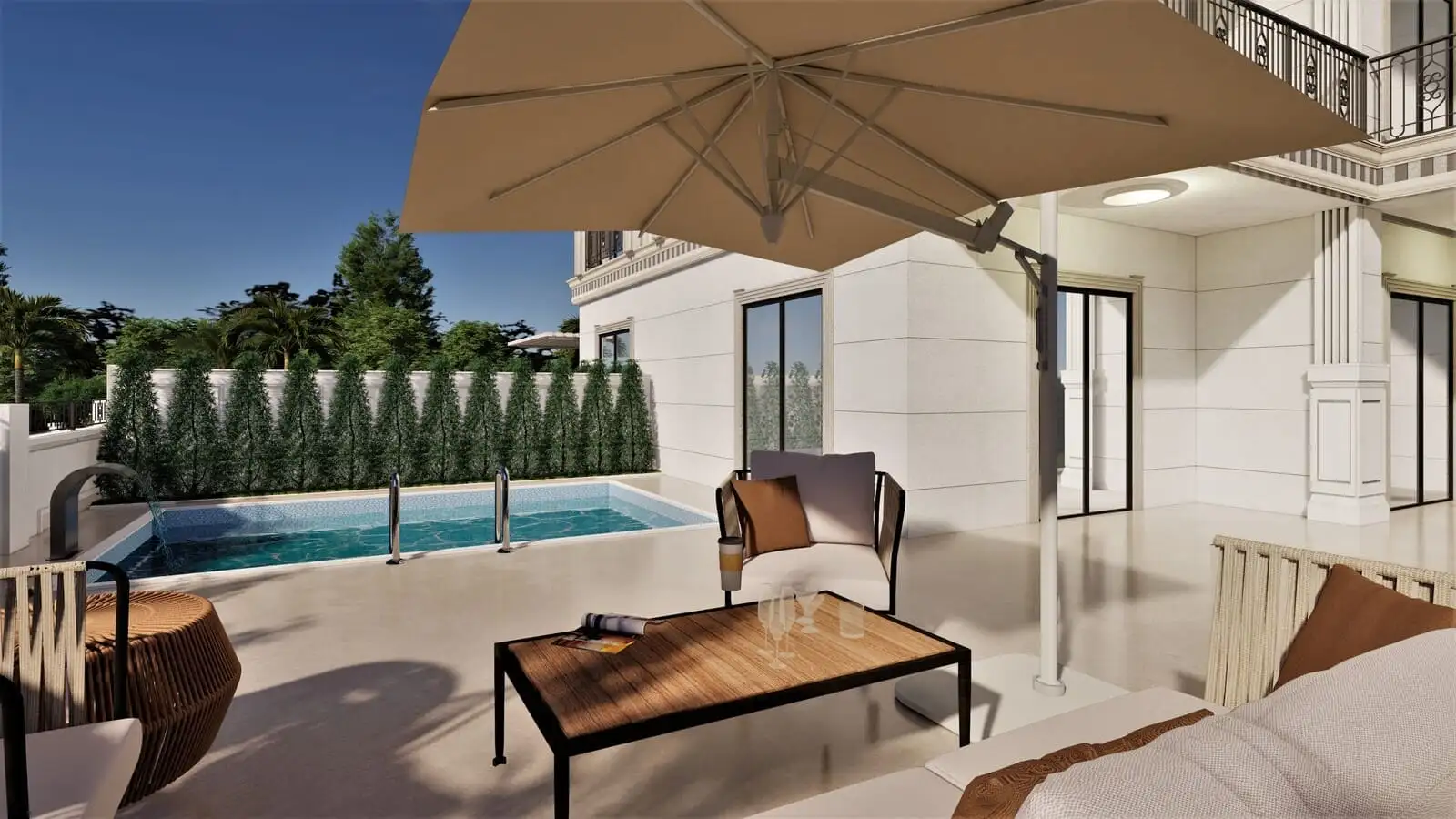 Квартира 52м² в Турции, Авсаллар. Стоимостью 105000€ аренда фото-9