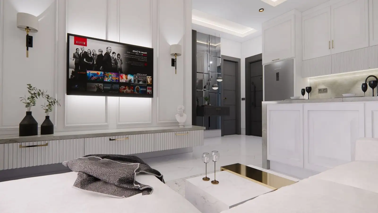 Квартира 52м² в Турции, Авсаллар. Стоимостью 105000€ аренда фото-21