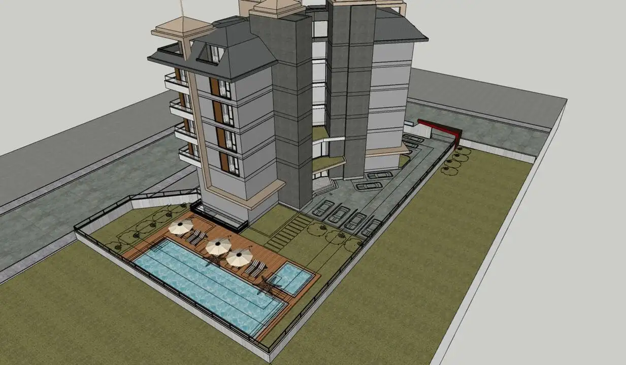 Пентхаус 58м² в Турции, Каргыджак. Стоимостью 145000€ аренда фото-5