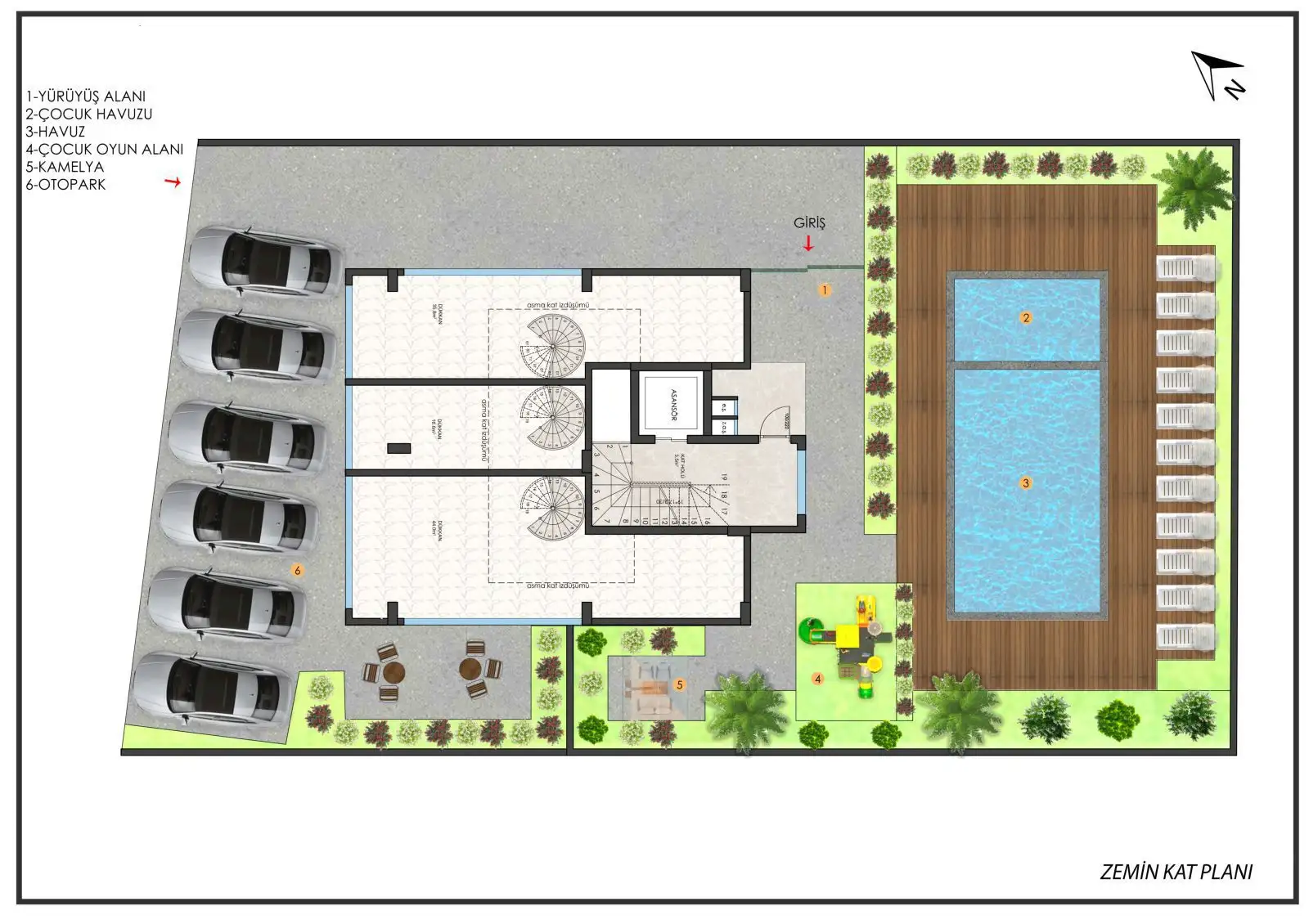 Квартира 47м² в Турции, Демирташ. Стоимостью 120000€ аренда фото-21