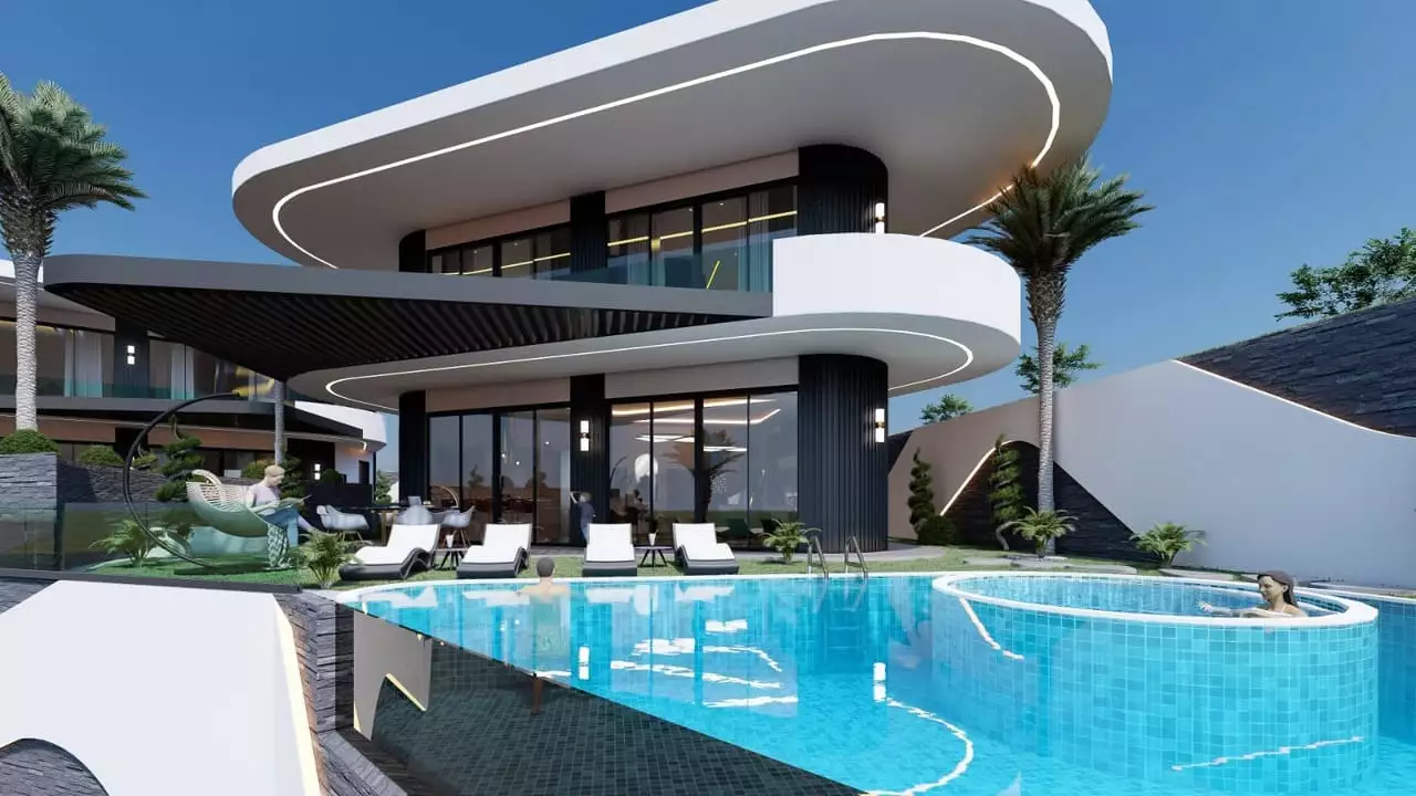 Вилла 240м² в Турции, Каргыджак. Стоимостью 650000€ аренда фото-2