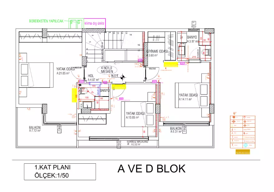 Вилла 157м² в Турции, Аланья. Стоимостью 550000€ аренда фото-6