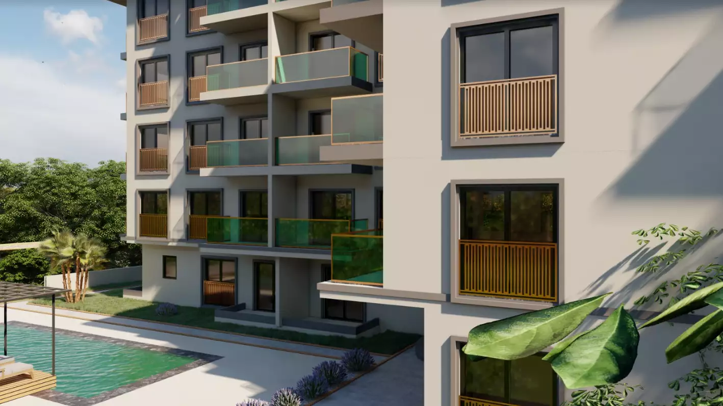 Пентхаус 62м² в Турции, Конаклы. Стоимостью 61000€ аренда фото-3