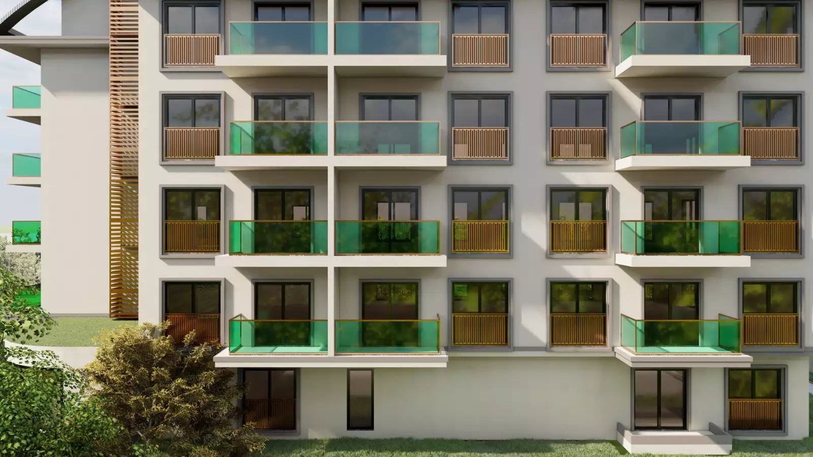 Пентхаус 62м² в Турции, Конаклы. Стоимостью 61000€ аренда фото-4