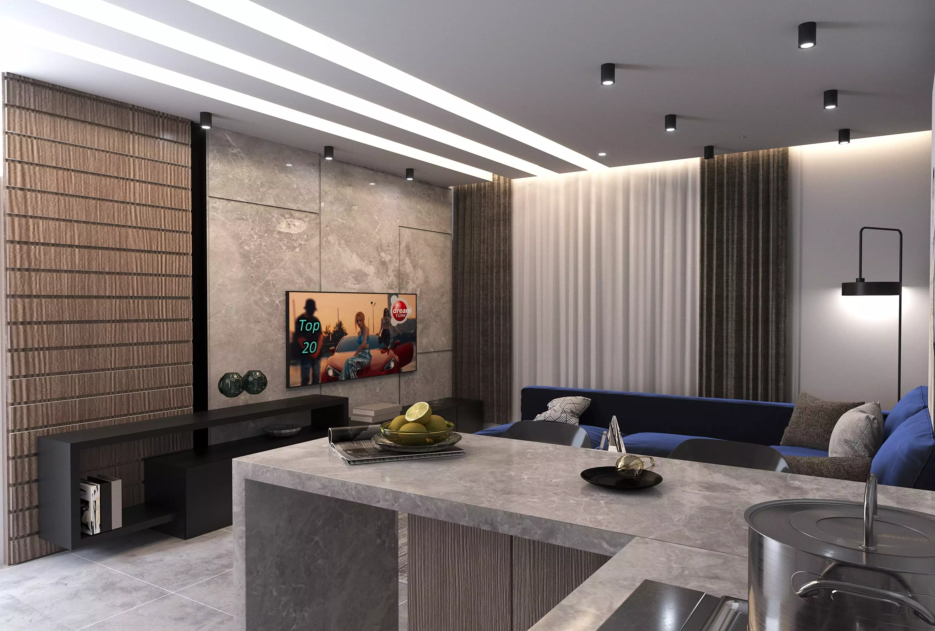 Пентхаус 62м² в Турции, Конаклы. Стоимостью 61000€ аренда фото-23