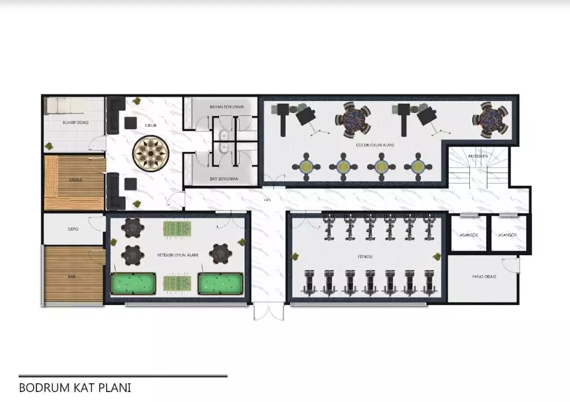 Квартира 50м² в Турции, Аланья. Стоимостью 184500€ аренда фото-21