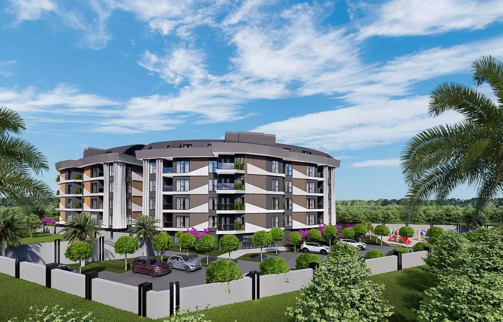 Квартира 50м² в Турции, Конаклы. Стоимостью 117000€ аренда фото-3