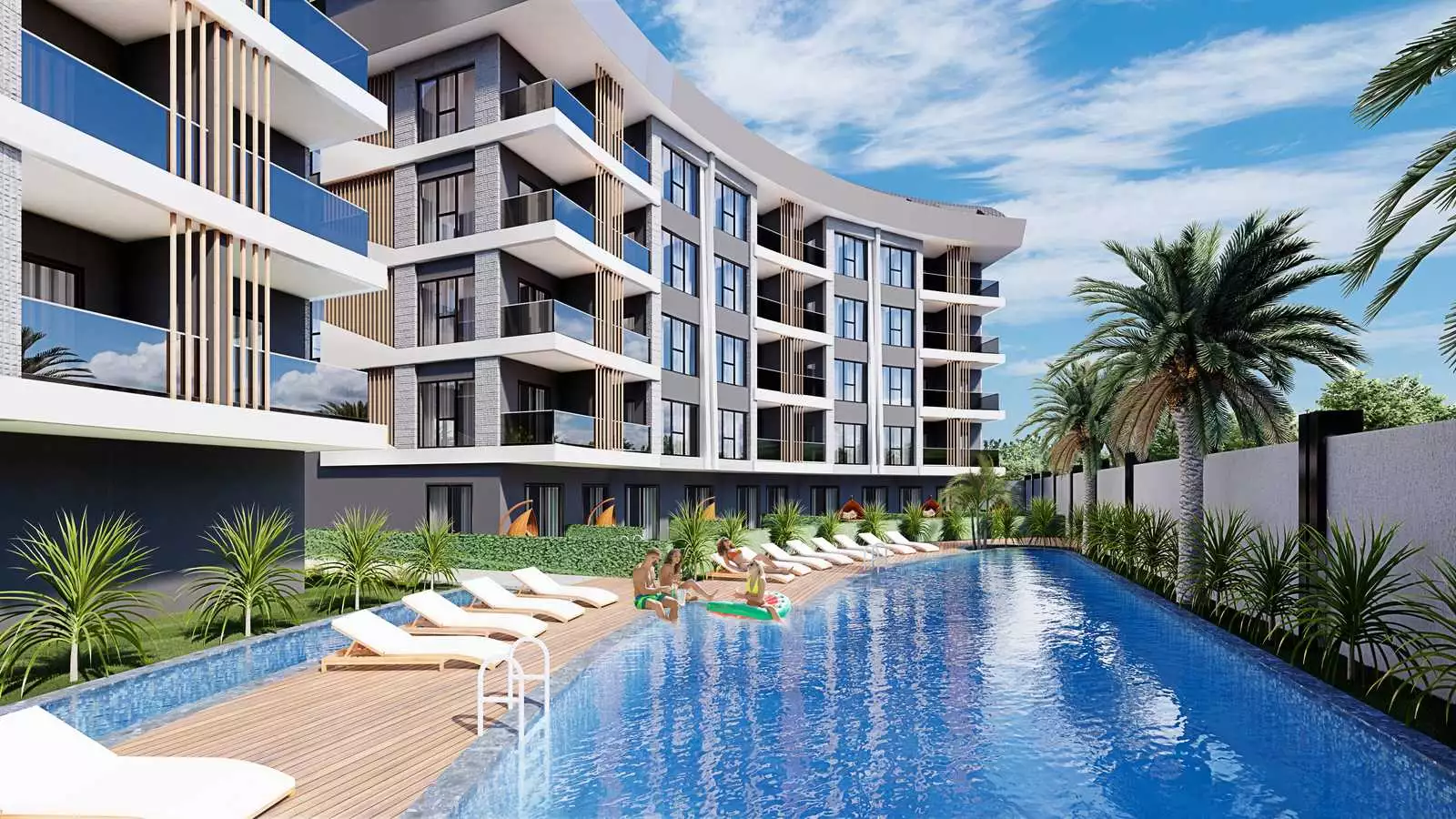 Квартира 50м² в Турции, Конаклы. Стоимостью 117000€ аренда фото-8