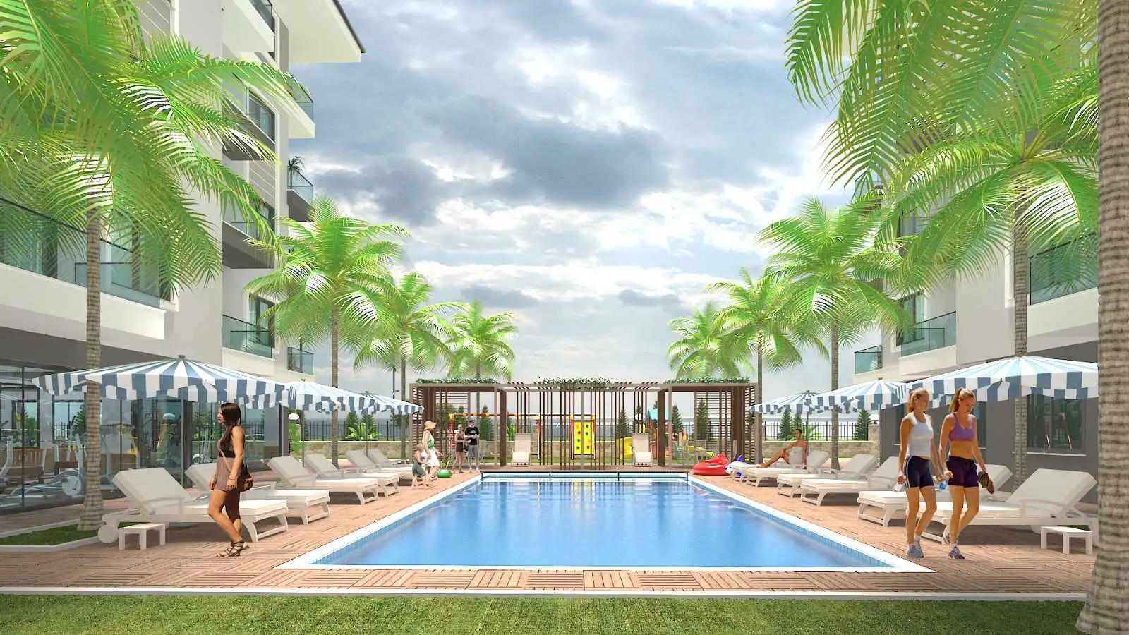 Квартира 106м² в Турции, Конаклы. Стоимостью 170000€ аренда фото-11