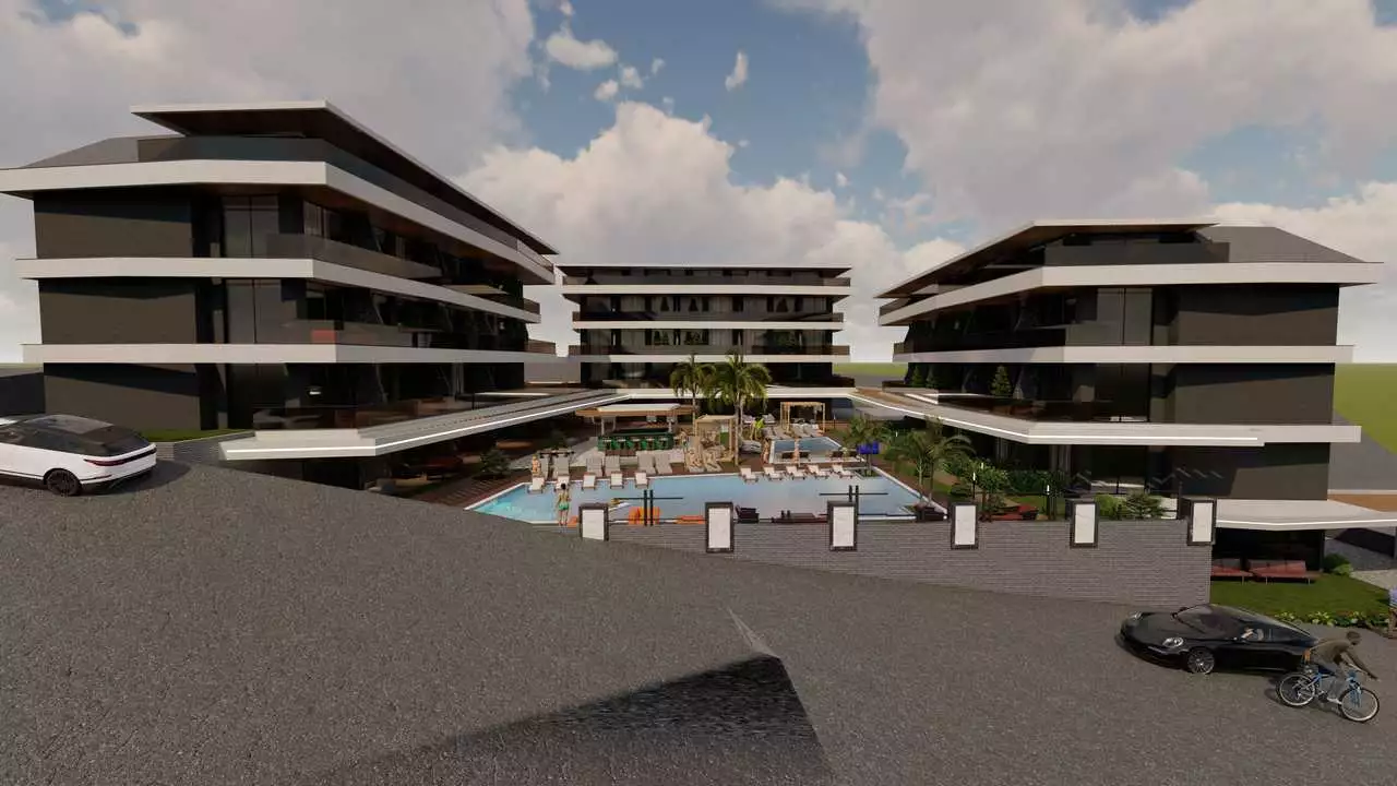 Квартира 57м² в Турции, Конаклы. Стоимостью 299000€ аренда фото-3