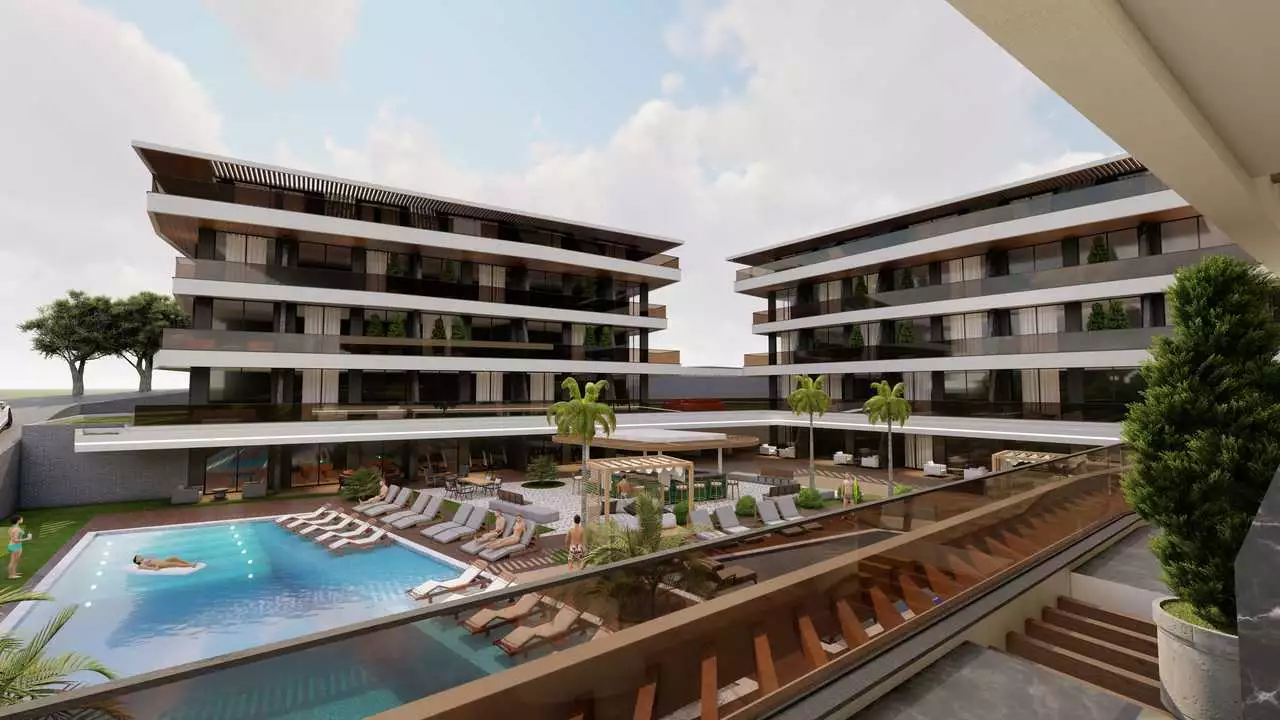 Квартира 57м² в Турции, Конаклы. Стоимостью 299000€ аренда фото-6