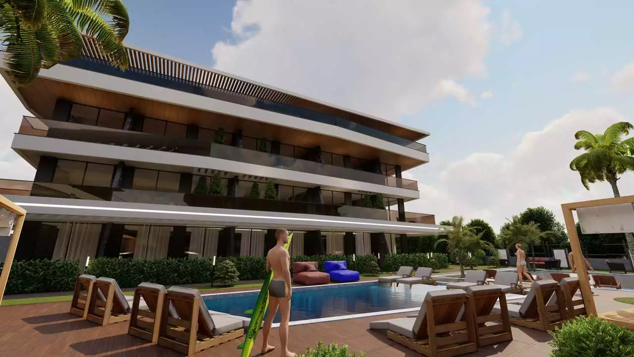 Квартира 57м² в Турции, Конаклы. Стоимостью 299000€ аренда фото-7