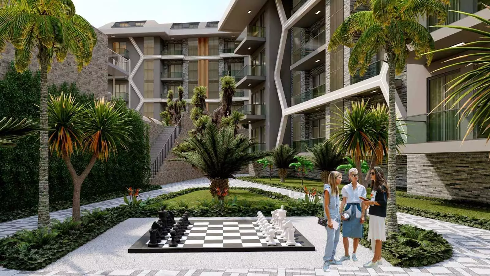 Квартира 53м² в Турции, Конаклы. Стоимостью 125000€ аренда фото-10