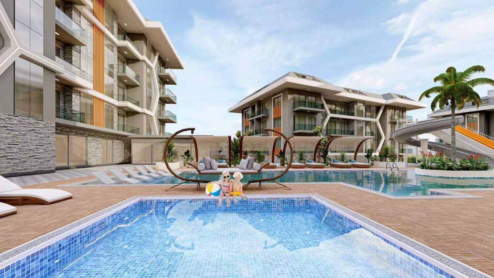 Квартира 53м² в Турции, Конаклы. Стоимостью 125000€ аренда фото-13