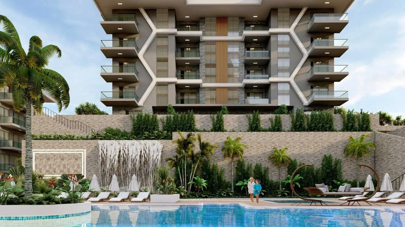 Квартира 53м² в Турции, Конаклы. Стоимостью 125000€ аренда фото-2