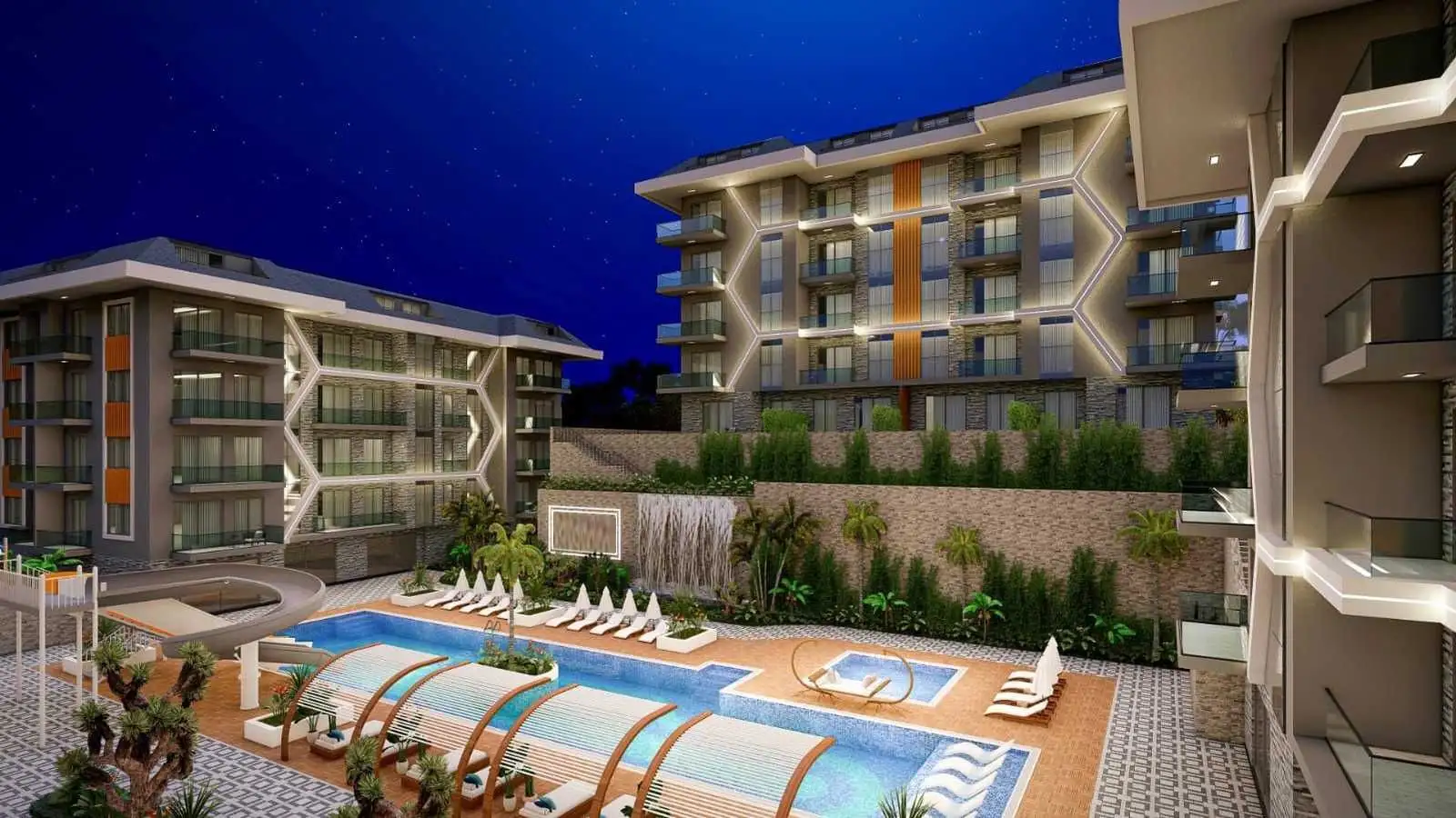 Квартира 53м² в Турции, Конаклы. Стоимостью 125000€ аренда фото-3