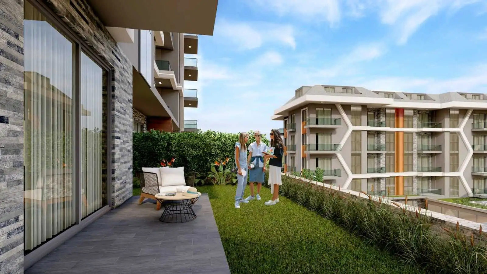 Квартира 53м² в Турции, Конаклы. Стоимостью 125000€ аренда фото-11