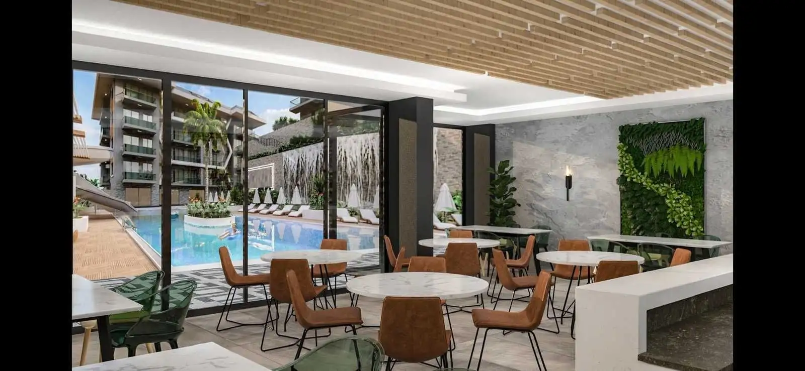 Квартира 53м² в Турции, Конаклы. Стоимостью 125000€ аренда фото-16