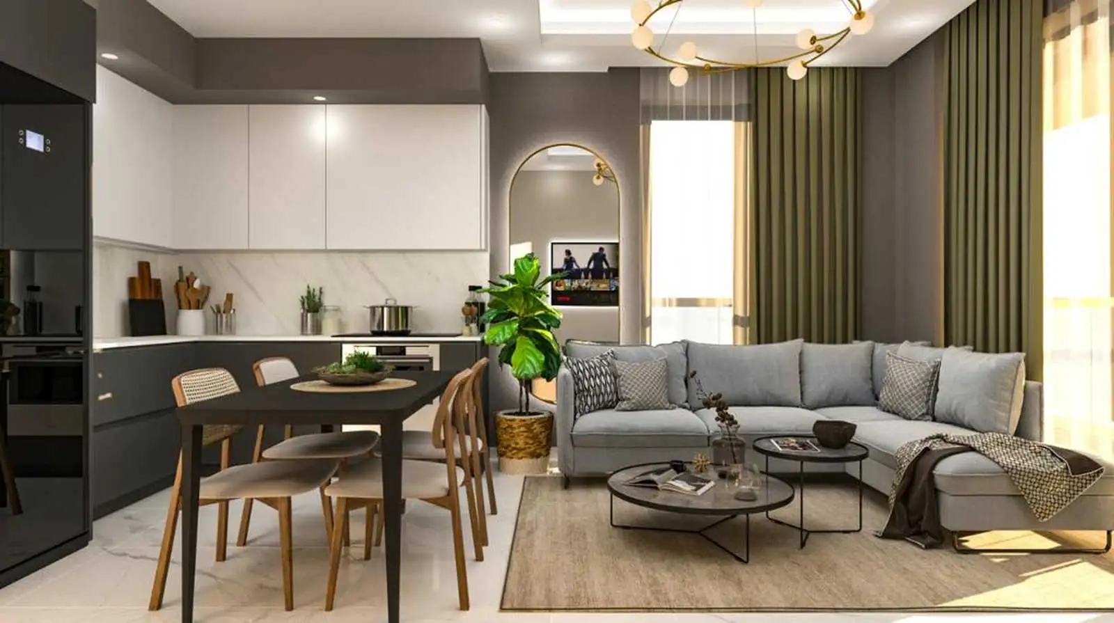 Квартира 53м² в Турции, Конаклы. Стоимостью 125000€ аренда фото-29