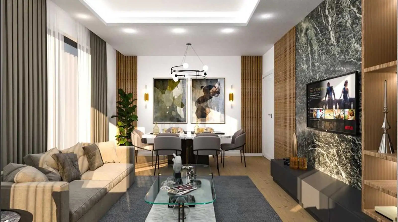 Квартира 53м² в Турции, Конаклы. Стоимостью 125000€ аренда фото-31