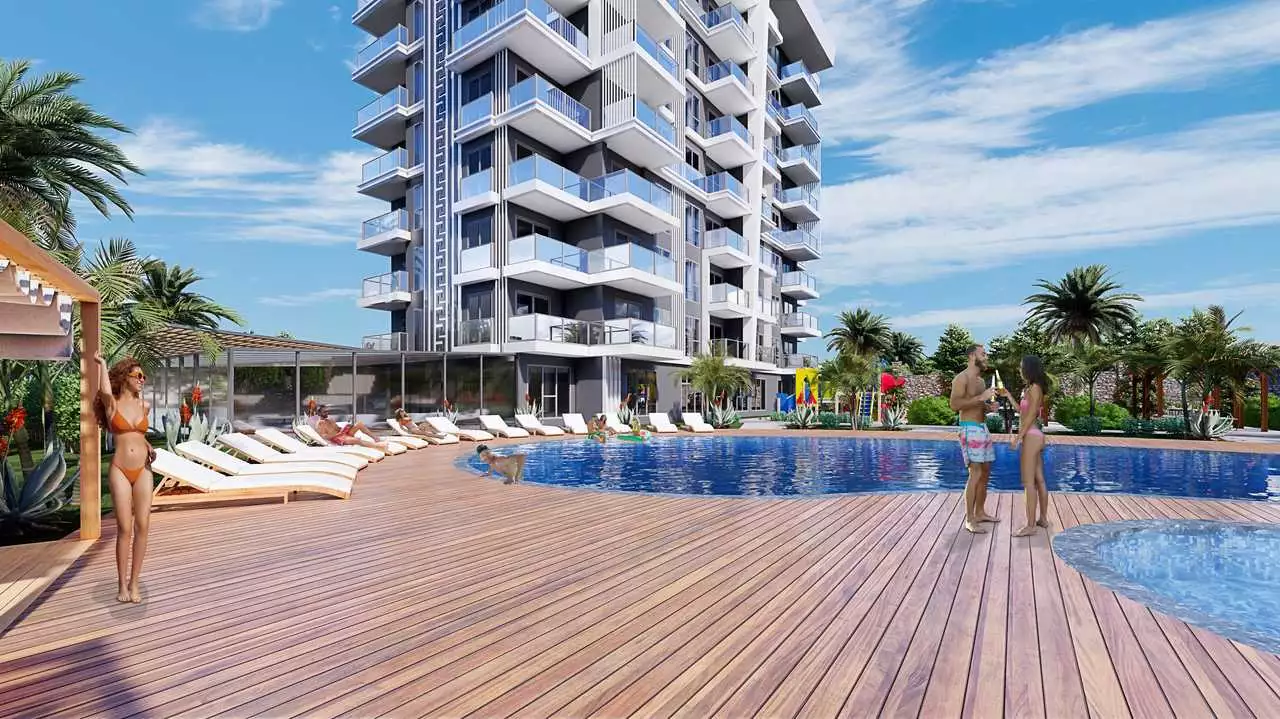 Квартира 55м² в Турции, Конаклы. Стоимостью 136500€ аренда фото-8