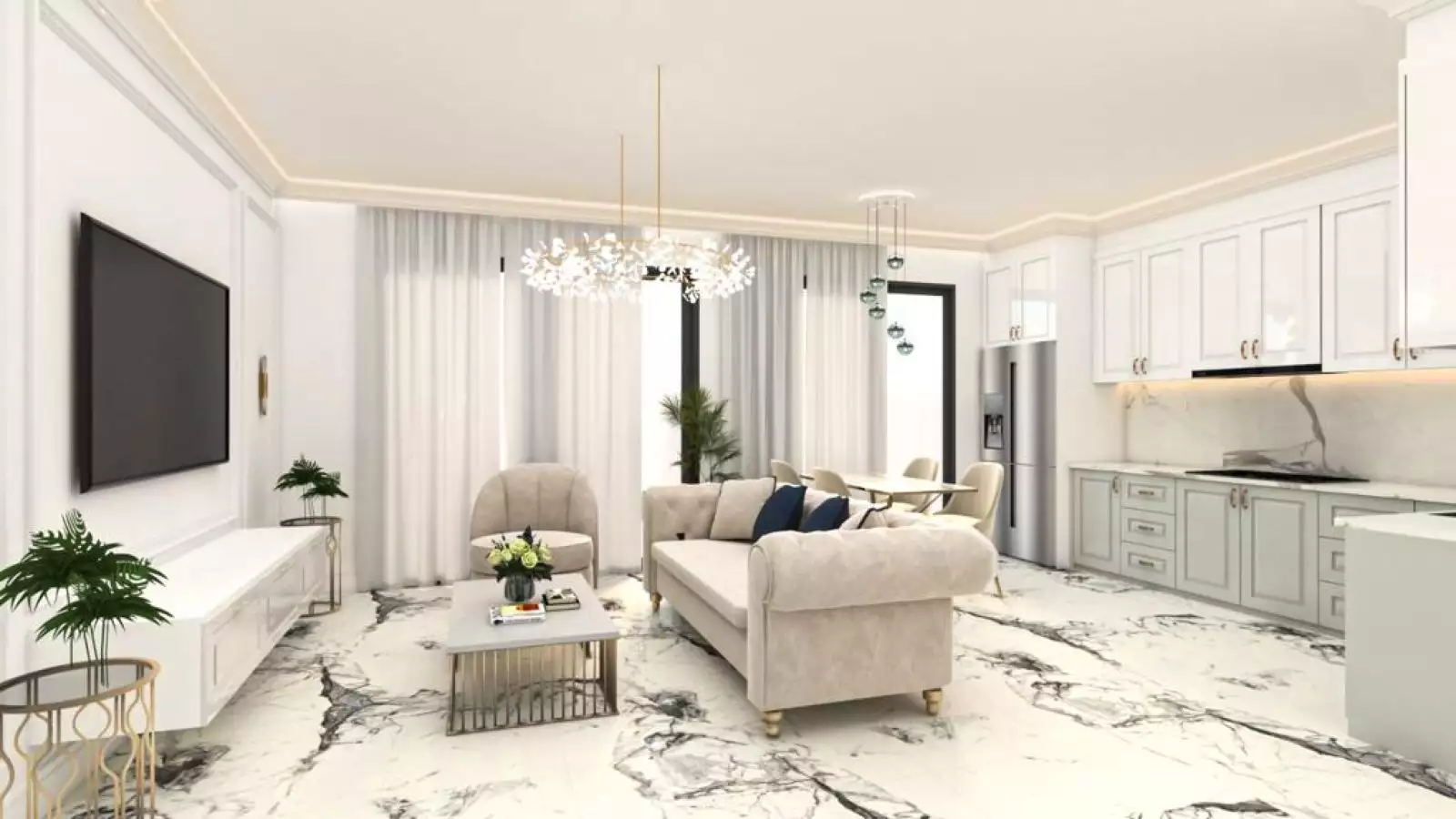 Квартира 52м² в Турции, Оба. Стоимостью 148350€ аренда фото-18
