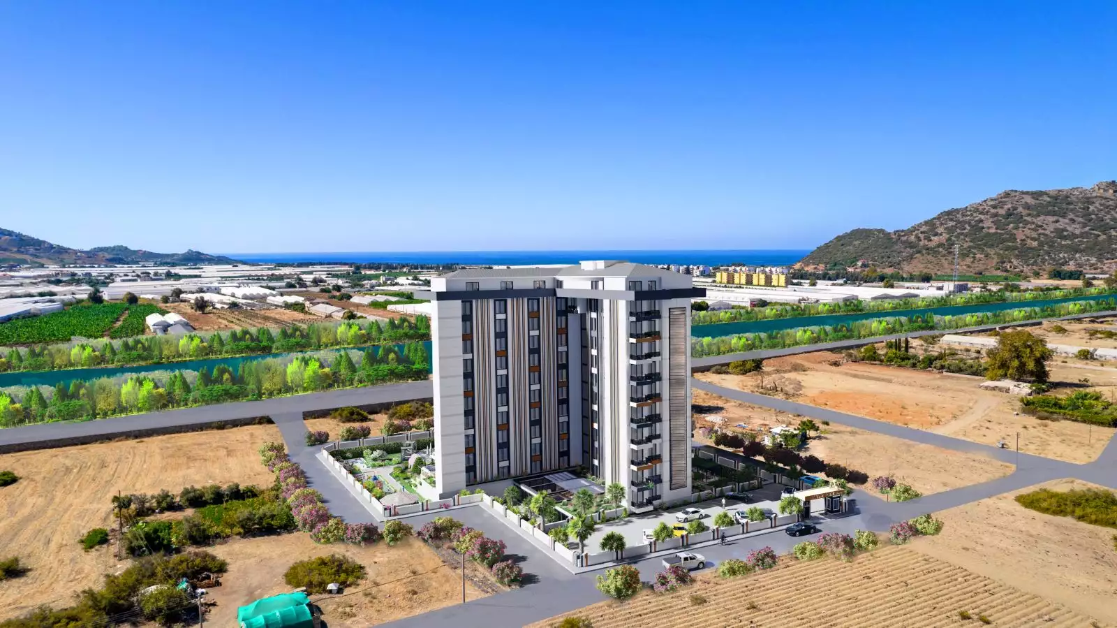 Квартира 48м² в Турции, Газипаша. Стоимостью 136000€ аренда фото-5