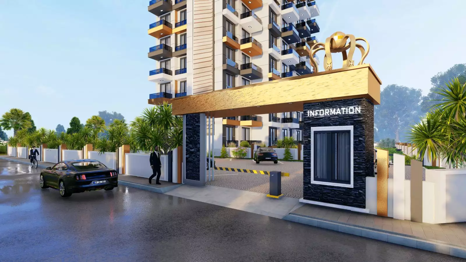Квартира 48м² в Турции, Газипаша. Стоимостью 136000€ аренда фото-9