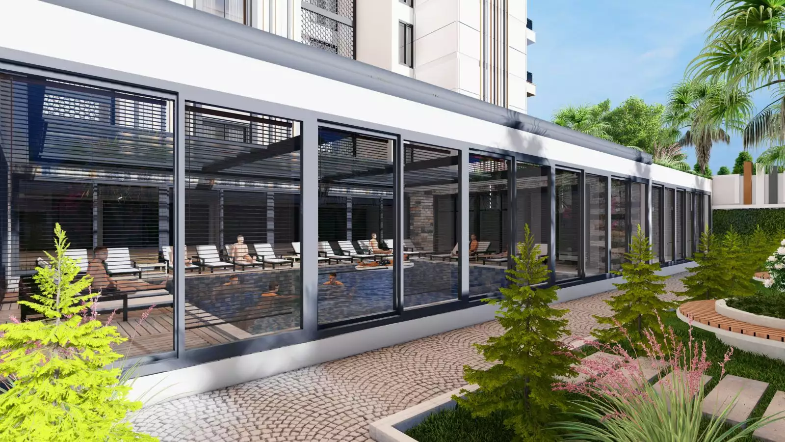 Квартира 48м² в Турции, Газипаша. Стоимостью 136000€ аренда фото-22