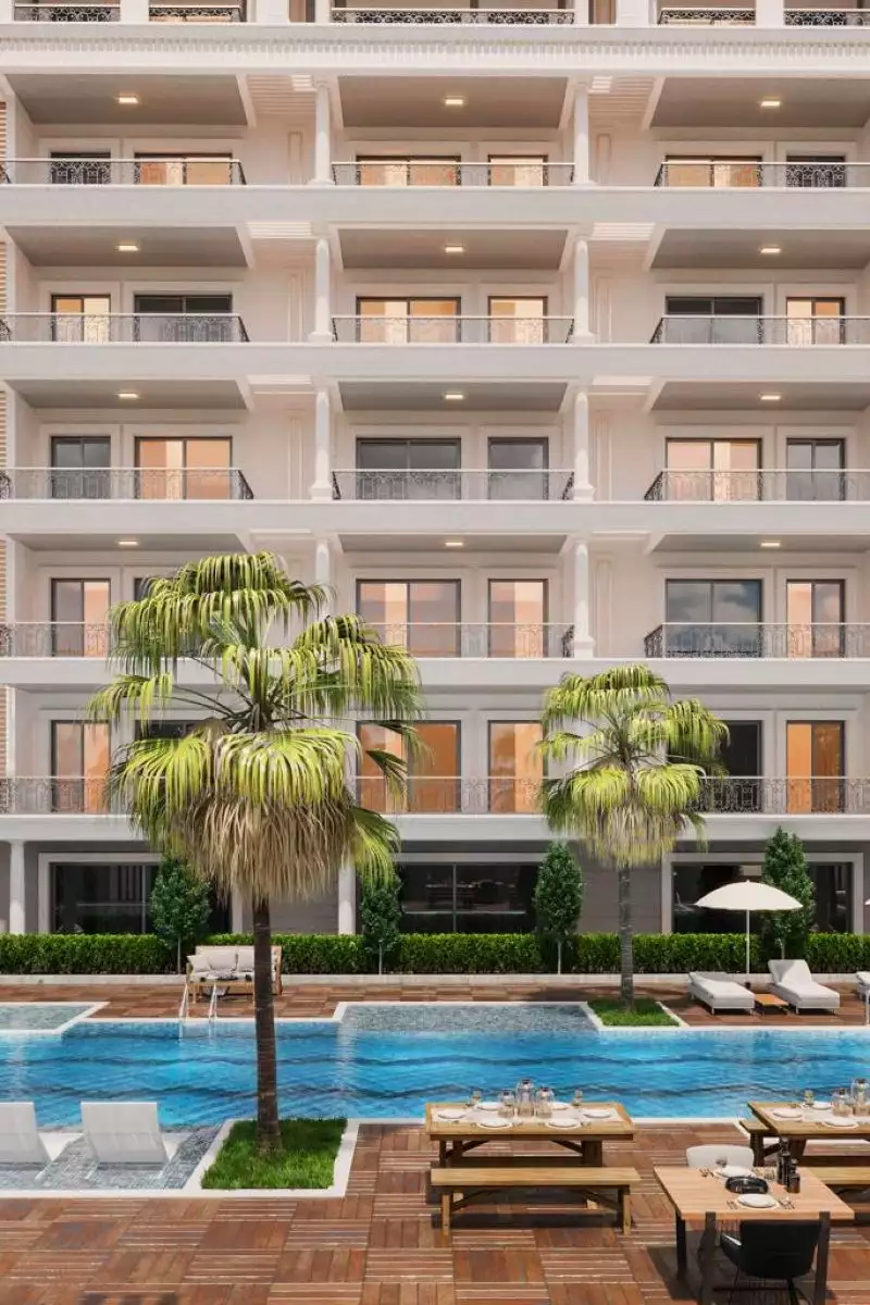 Квартира 50м² в Турции, Конаклы. Стоимостью 145000€ аренда фото-9